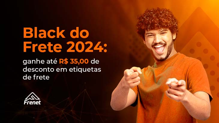 Black do Frete 2024: ganhe até R$ 35,00 de desconto em etiquetas de frete